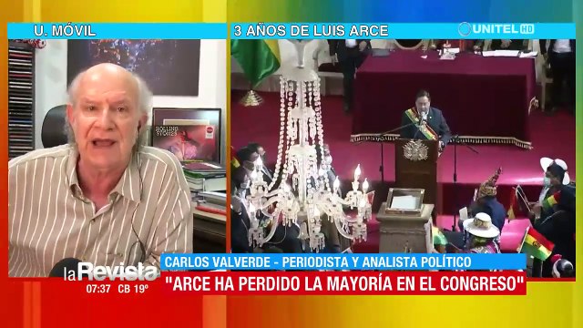 ​Valverde vaticina dos años difíciles porque Arce ha perdido gobernabilidad