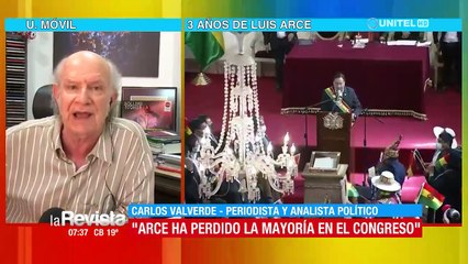​Valverde vaticina dos años difíciles porque Arce ha perdido gobernabilidad