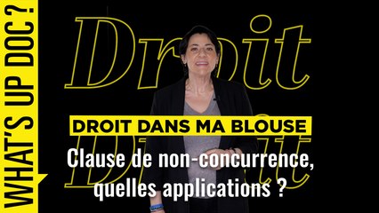 Droit dans ma blouse : je quitte mon associé, est ce que je peux me réinstaller dans la même ville ?