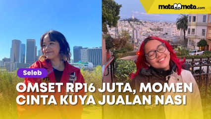 Kantongi Omset Rp16 Juta, Momen Cinta Kuya Jualan Nasi Warteg di Amerika Banjir Pujian