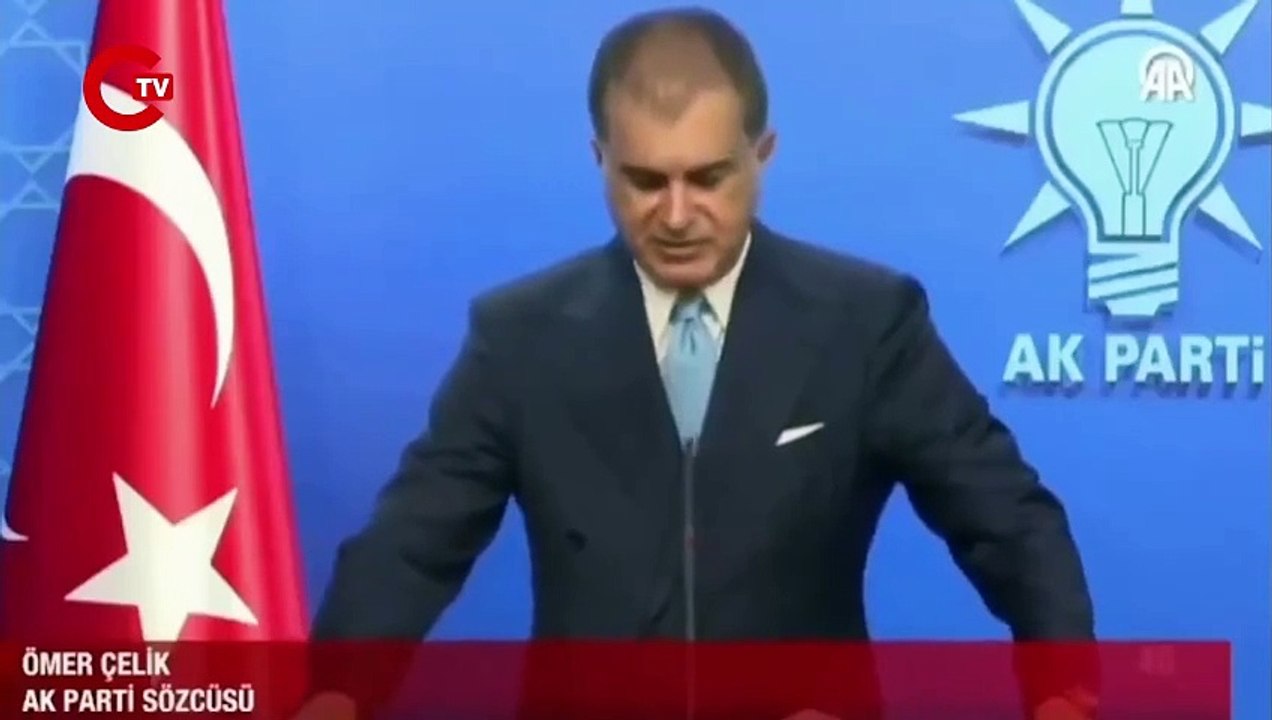 Ömer Çelik 'Arkadaşlar ara vermemiz lazım' diyerek yayını apar topar terk etti