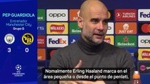 Guardiola se recrea en los goles de Haaland y Foden