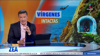 La Virgen de la Quebrada está intacta tras el impacto de Otis en Acapulco