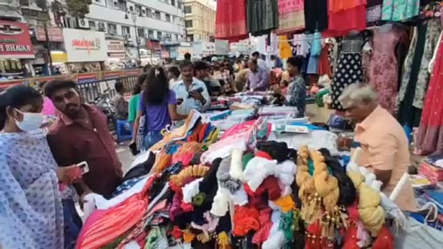 दीपावली की खरीदारी के लिए उमड़ी भीड़... देखें वीडियो..