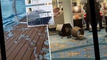 Saga Cruise Ship Storm Video | 100 Cruise Passengers Injured in Bay of Biscay Storm