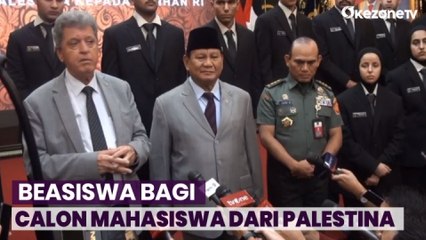 Kementerian Pertahanan Berikan Beasiswa kepada 22 Calon Mahasiswa dari Palestina