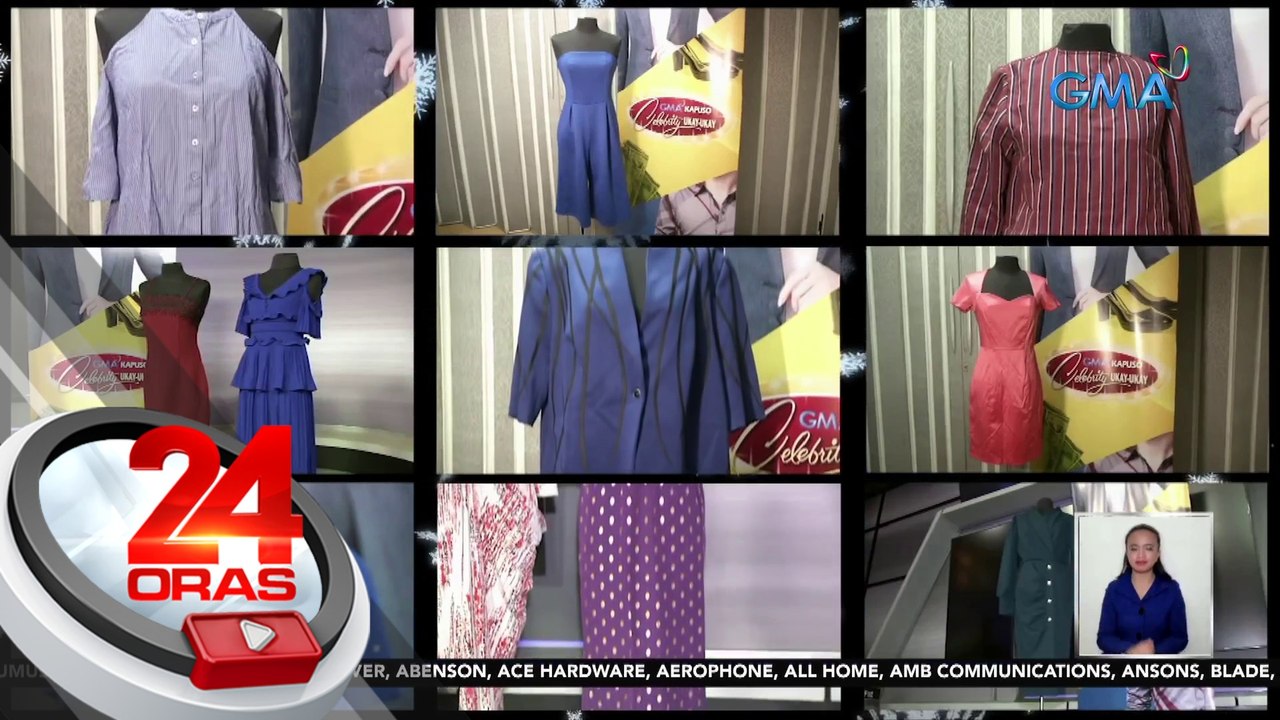 Preloved clothes ng 24 Oras anchors, mabibili sa Celebrity Ukay-Ukay ng GMA Kapuso Foundation simula Nov.10 | 24 Oras