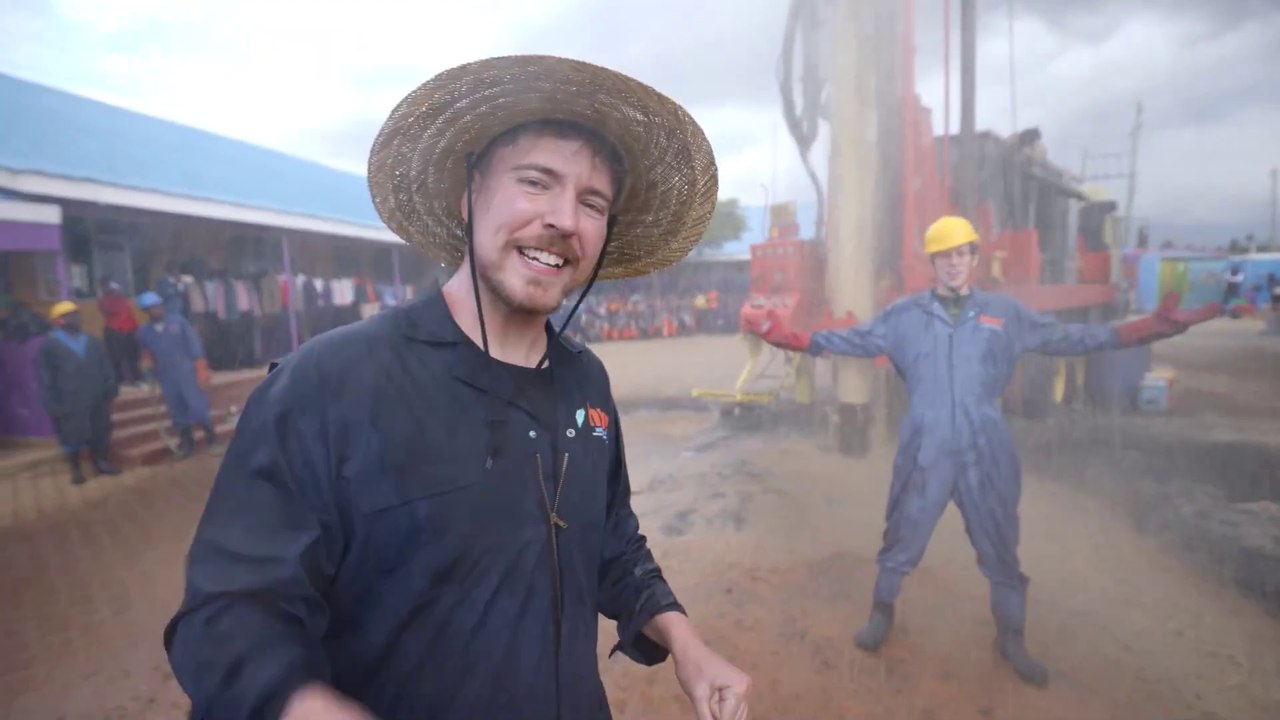 MR Beast | I Built 100 Wells In Africa