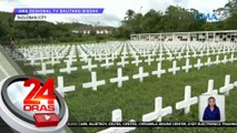 Mass grave kung saan inilibing ang mga nasawi dahil sa bagyong Yolanda sa Tacloban, dinasalan at binasbasan | 24 Oras