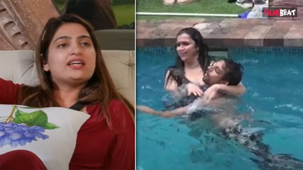 Bigg Boss Live: Pool Party साथ में करने के बाद एक दुसरे से जमकर भिड़े Sana Raees - Samarth Jurel!