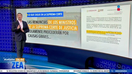 ¿Qué sigue para la @SCJN tras la renuncia de @ArturoZaldivarL como ministro?