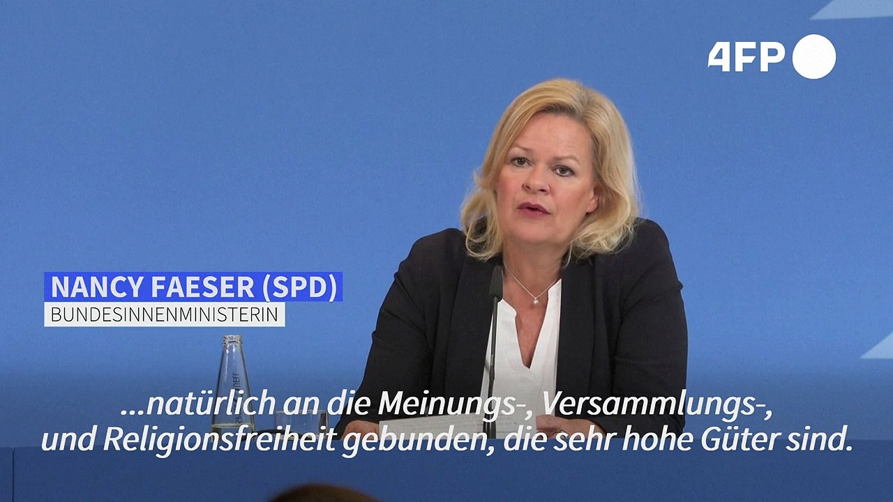 Faeser: "Null Toleranz für antisemitische und israelfeindliche Hetze"