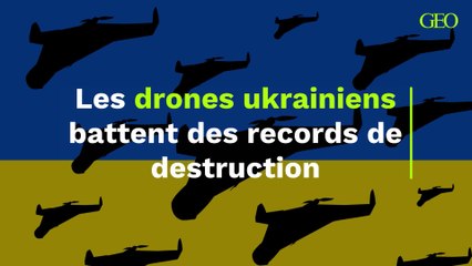 Les drones ukrainiens battent des records de destruction