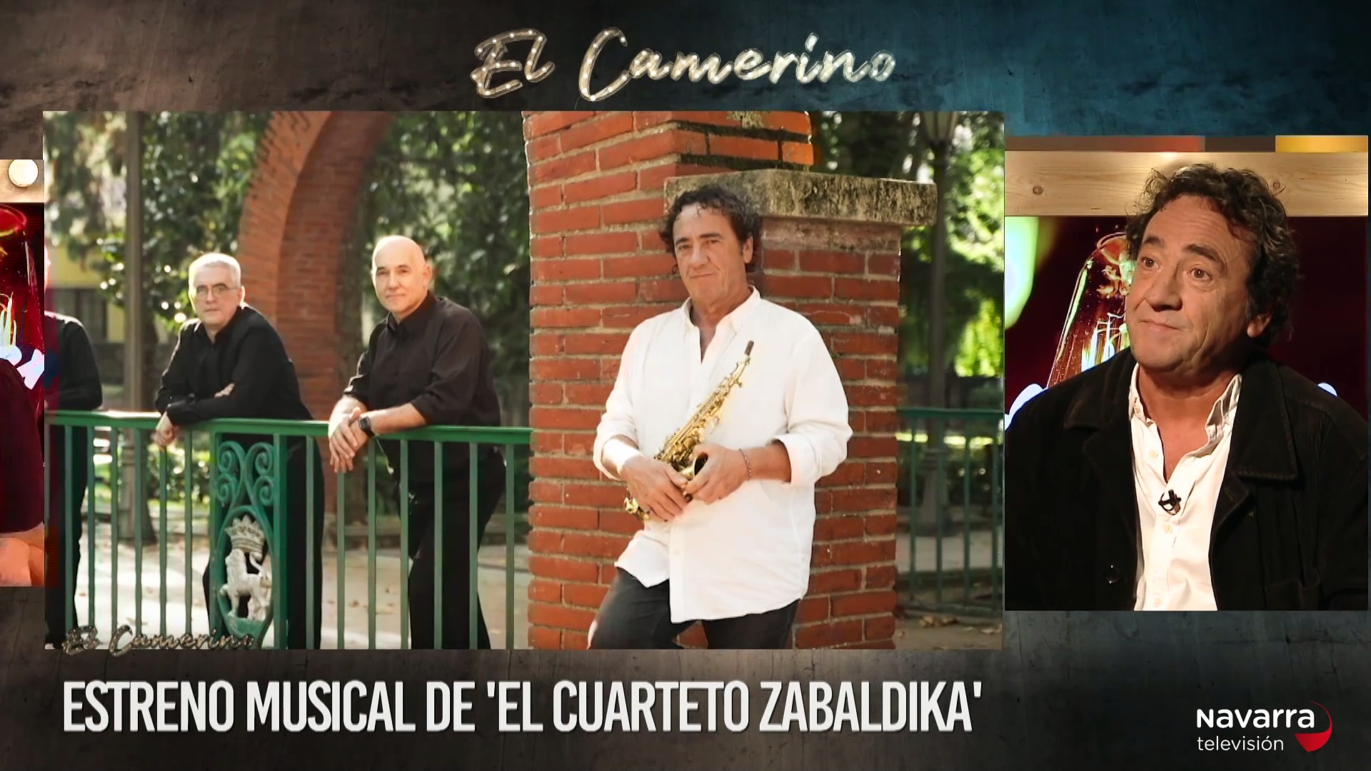 El saxofonista Josetxo Goia-Aribe presenta 'Cuarteto Zabaldika'