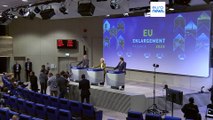 EU-Kommission empfiehlt Aufnahme von Beitrittsverhandlungen mit Ukraine und Moldau