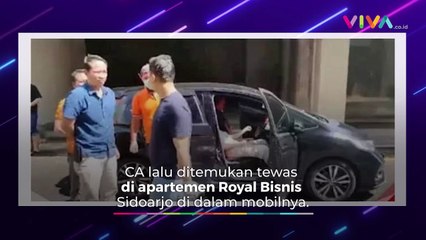 SURAT TERAKHIR Mahasiswi Unair Ditemukan Tewas di Mobil