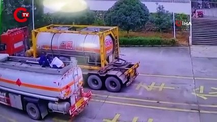 Çin’de gaz tankeri patladı: 2 ölü