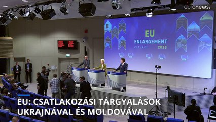 Lendületben a bővítés: a Bizottság csatlakozási tárgyalásokat kezdene Ukrajnával és Moldovával