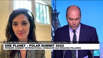 Face à la fonte des pôles, l'alerte des scientifiques rassemblés dans un sommet à Paris