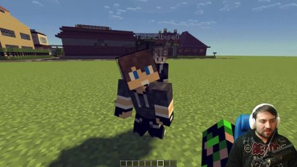 Minecraft Modern Ev Yarışı /w Gitaristv /w Takım Elbiseli