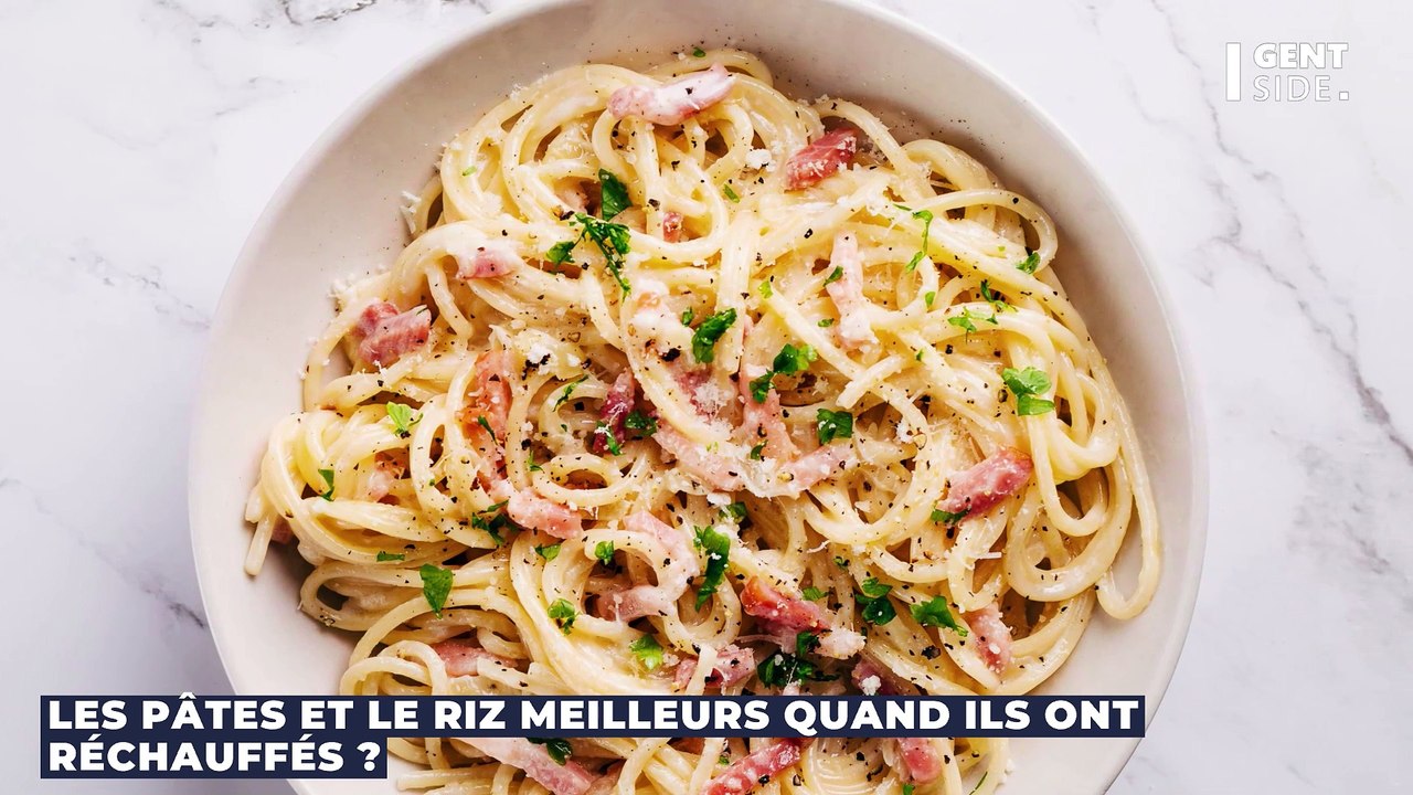 Voici pourquoi les pâtes sont meilleures pour la santé lorsqu'elles sont réchauffées