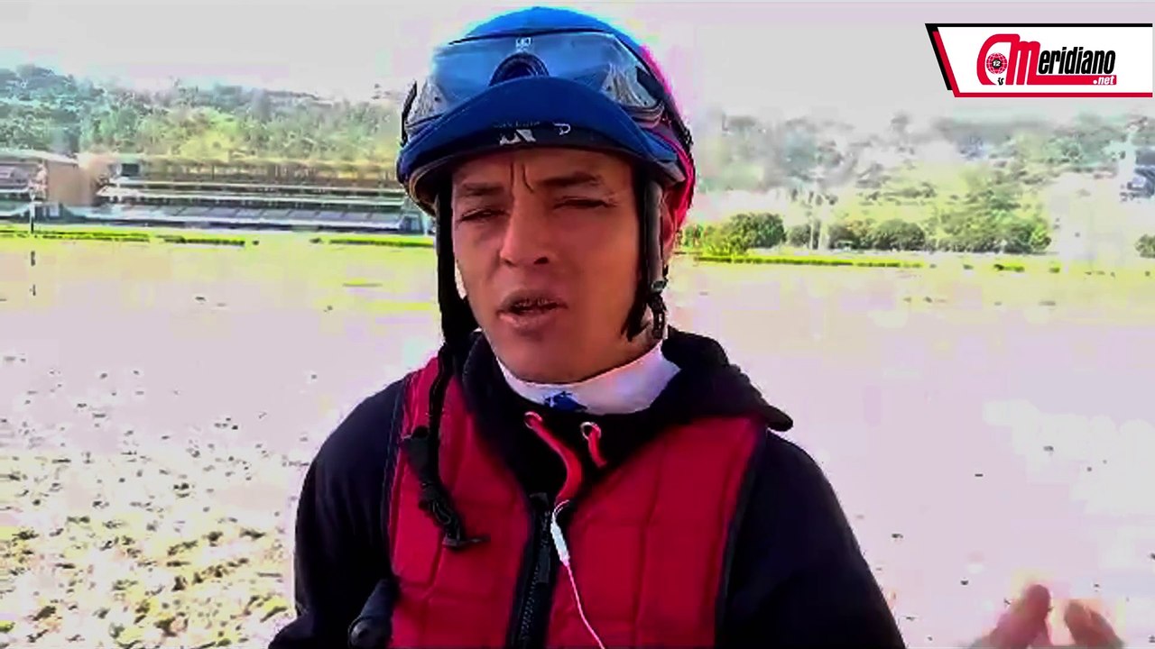Johan Aranguren en el Hipódromo La Rinconada