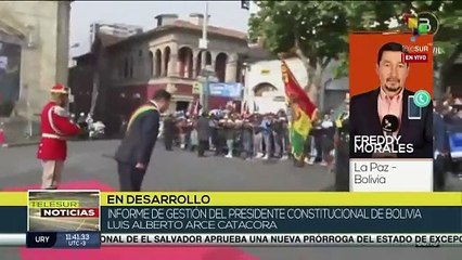 Presidente de Bolivia presentará su informe por los tres años de gestión presidencial