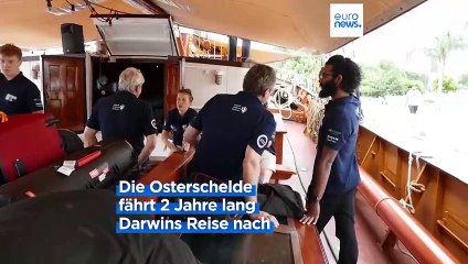 Download Video: Darwin200 will die Welt verbessern: Junge Leute segeln auf den Spuren von Charles Darwin