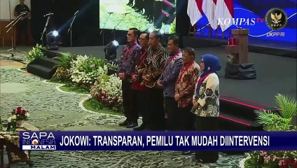 Jokowi Tegaskan Pemilu 2024 Transparan, Tak Ada Intervensi!