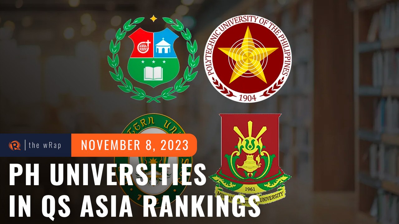 4 Philippine universities make QS Asia rankings for the first time