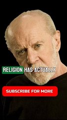 religion and the invisible man || George Carlin Quotes