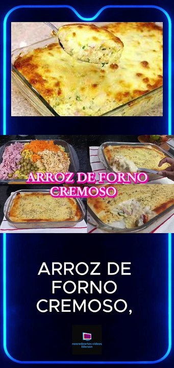 ARROZ DE FORNO CREMOSO,