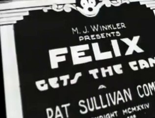 Felix the Cat Felix the Cat Short Felix Gets the Can