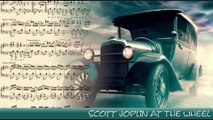SCOTT JOPLIN AT THE WHEEL with live piano sheet music ❤️ SCOTT JOPLIN AU VOLANT avec partition de piano en direct