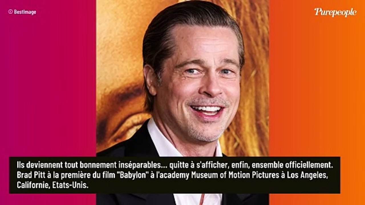 Brad Pitt "très amoureux" d'Ines de Ramon : le couple s'affiche ensemble pour la première fois !