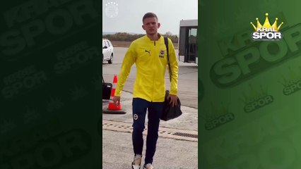 Fenerbahçe, Ludogorets maçı için Bulgaristan'a gitti