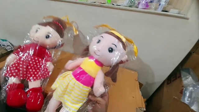 Unboxing and Review of FUNZOO Super Soft Plush Stuffed Girl Doll Polyfill Washable Cuddly Huggable Baby Doll Toy for Girl Mini Soft Toys Gift Items