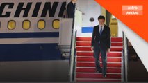 Naib Presiden China tiba di Malaysia untuk lawatan rasmi empat hari