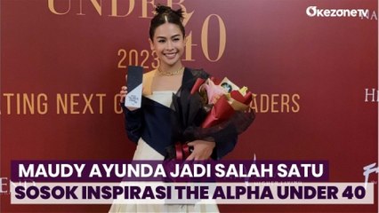 Maudy Ayunda Terpilih Jadi Salah Satu Sosok Inspirasional di The Alpha Under 40