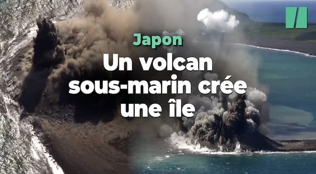 Une île est née grâce à un volcan sous-marin sur les côtes du Japon
