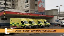 Wales headlines 8 November: Cardiff and the Vale health board give highest alert, Carol Vordermann leaves over new guidelines, Wales announce squad for Armenia and Turkey