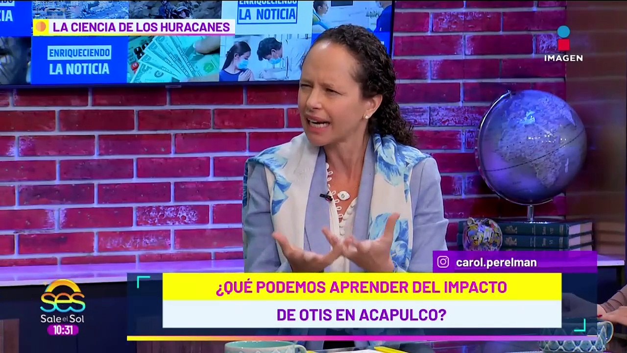 ¿La tragedia causada por el Huracán Otis se pudo prevenir? Carol Perelman, divulgadora de ciencia lo aclara