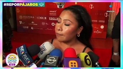 Yalitza Aparicio no logra pasar desapercibida en el Festival Internacional de Cine de Morelia
