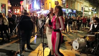 Street Performers on STERIODS -  If I Ain't Got You - Alicia Keys _ Allie Sherlock cover