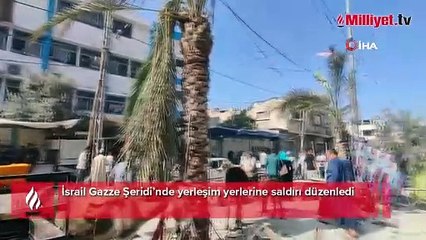 İsrail Gazze Şeridi’nde sivil yerleşim yerlerini vurdu