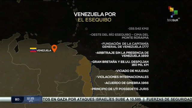 El Mapa 08-11: El Esequibo: territorio venezolano