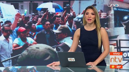 Evistas instalan vigilia en el TDE y 100 policías resguardan las instalaciones