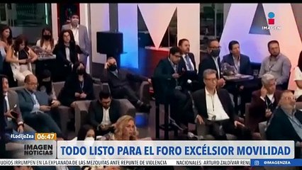 Hoy se realizará el segundo Foro Excélsior Movilidad