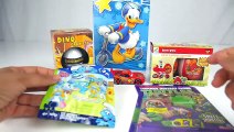 Angry Birds Toy Surprise Eggs Lightning McQueen Cars2 Dinosaur Egg Unboxing Donald Duck TMNT