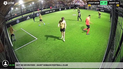 But de Kevin Foin - Saint Gobain Football Club